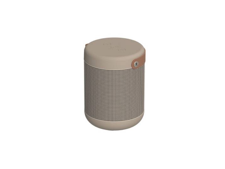 Enceinte bluetooth 360° 40w chargement à induction beige