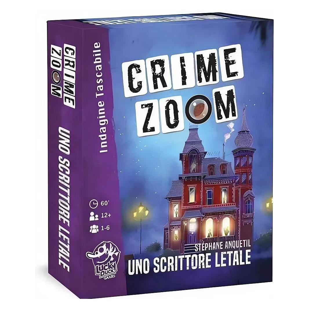 Asmodée Asmodee - Crime Zoom A Deadly Writer, Kartenspiel, Untersuchung, italienische Ausgabe, 8152 (Italienisch, 1 - 6 Spieler) (8152)