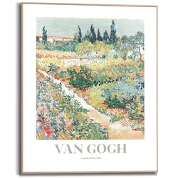 Bild VAN GOGH GARDEN DES ARLES (BHT 40x50x1,60 cm) - bunt - BHT 40x50x1,60 cm