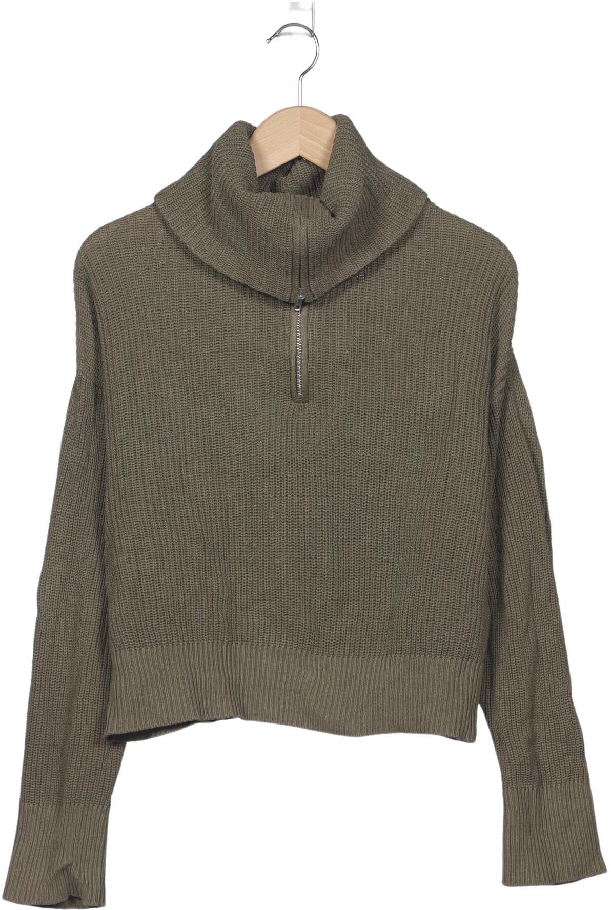 Monki Damen Pullover, Grün, Gr. M, Baumwolle - Second Hand