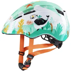 uvex kid 2 cc Fahrradhelm Kinder underwater matt- Gr. 46-52cm
