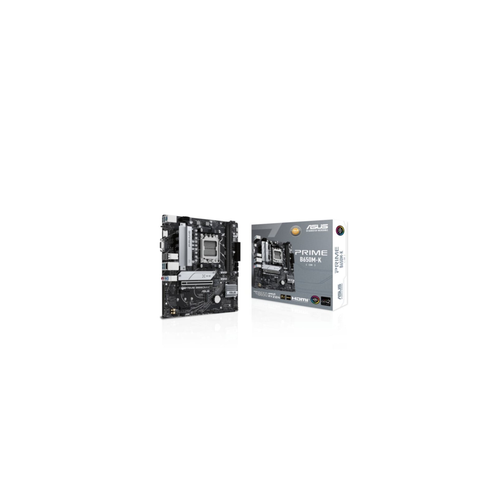ASUS PRIME B650M-K Motherboard - AMD B650 - AM5 - Micro ATX