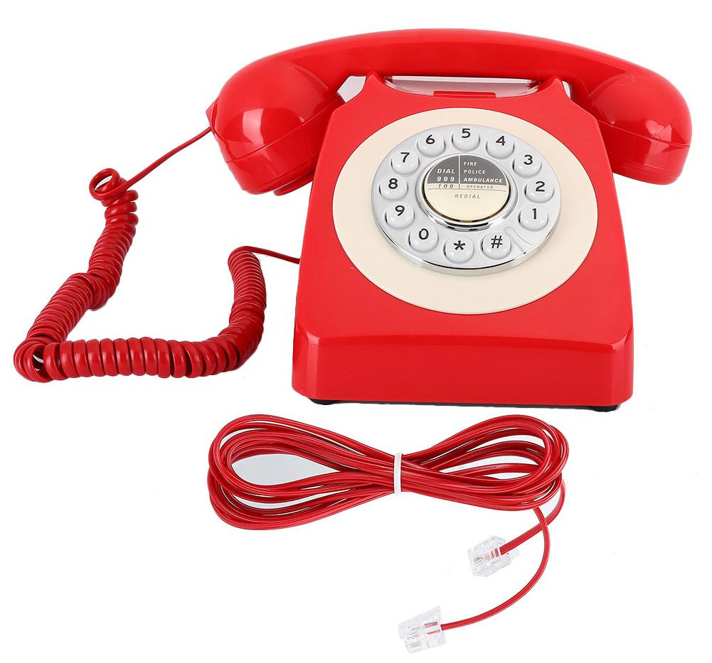 Retro Vintage Antieke Bureau Telefoon met Handsfree Functie