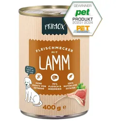 Primox Hunde Nassfutter mit Lamm 400g