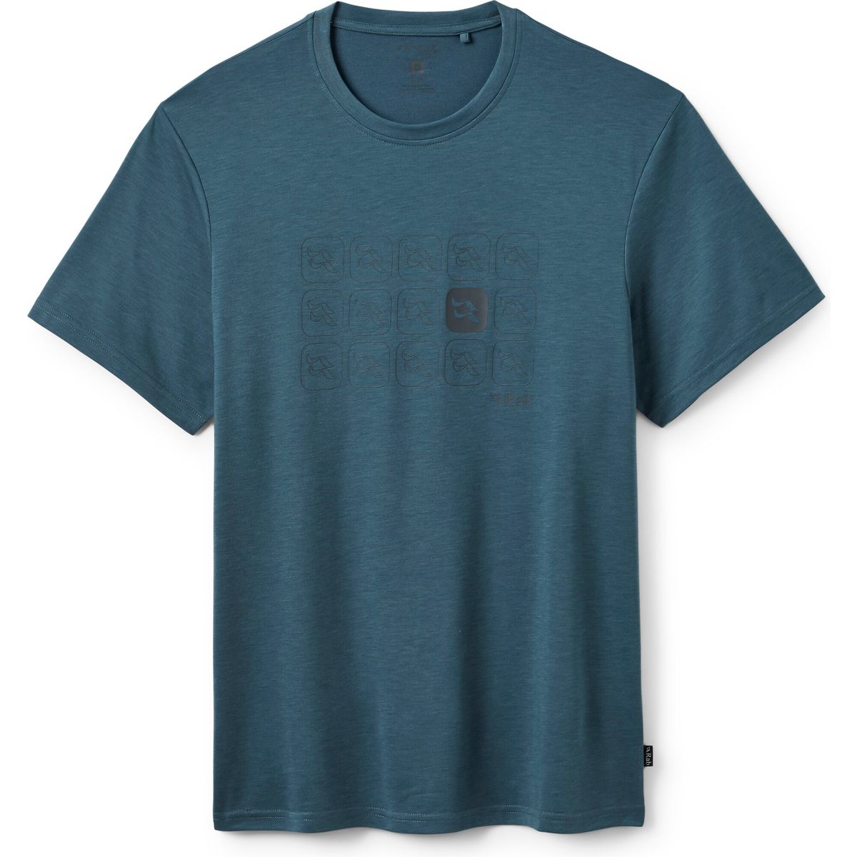 Rab Crimp Repeat Tee orion blue (ORB) M QCC-30-ORB-MED