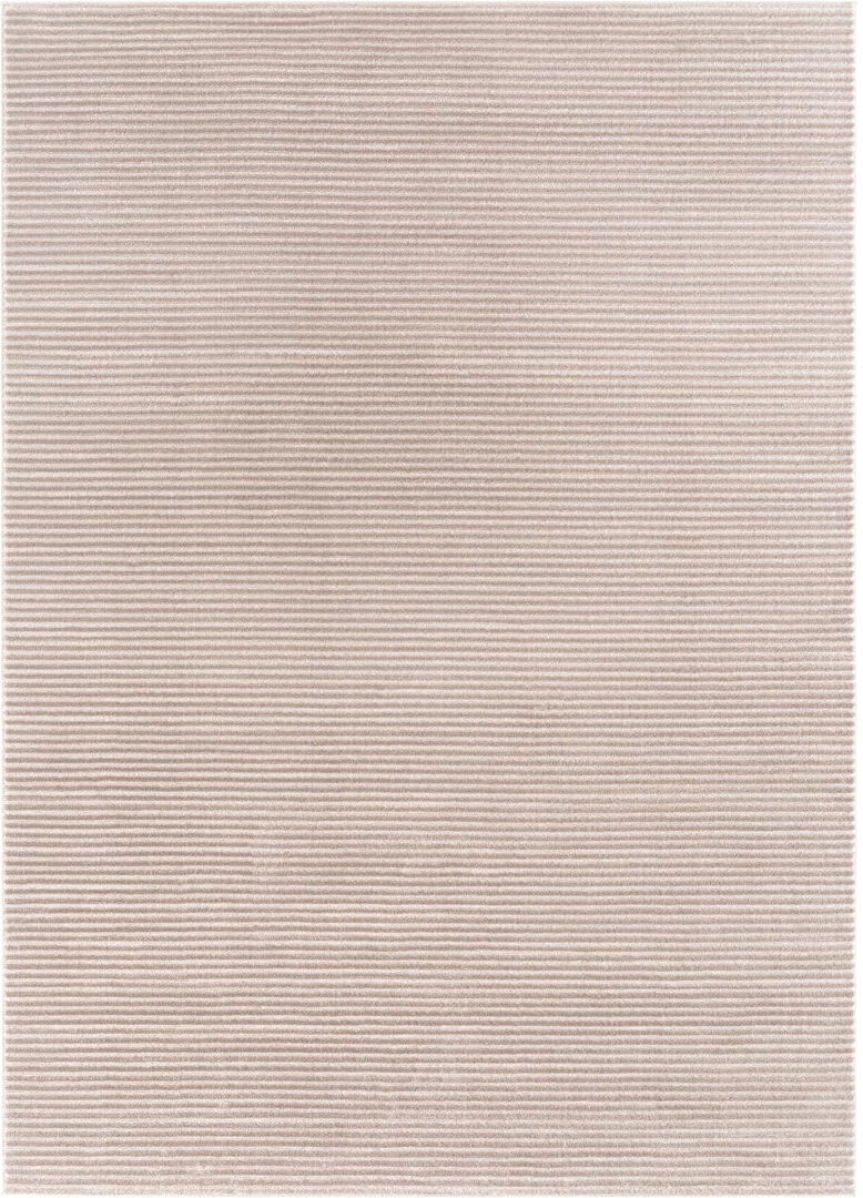 Ruglenza Home Ruglenza Modern Area Rug - Soft Pile Easy Clean Carpet for Living Room & Bedroom, Durable Synthetic Fibre, Stylish Home Decor Rug Mink-Lines 200 x 290 cm