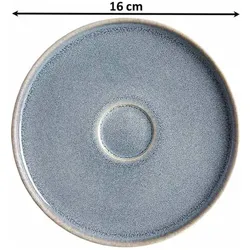 Ritzenhoff & Breker Skagen Stone Kaffeeuntertassen, Untertasse, Grau