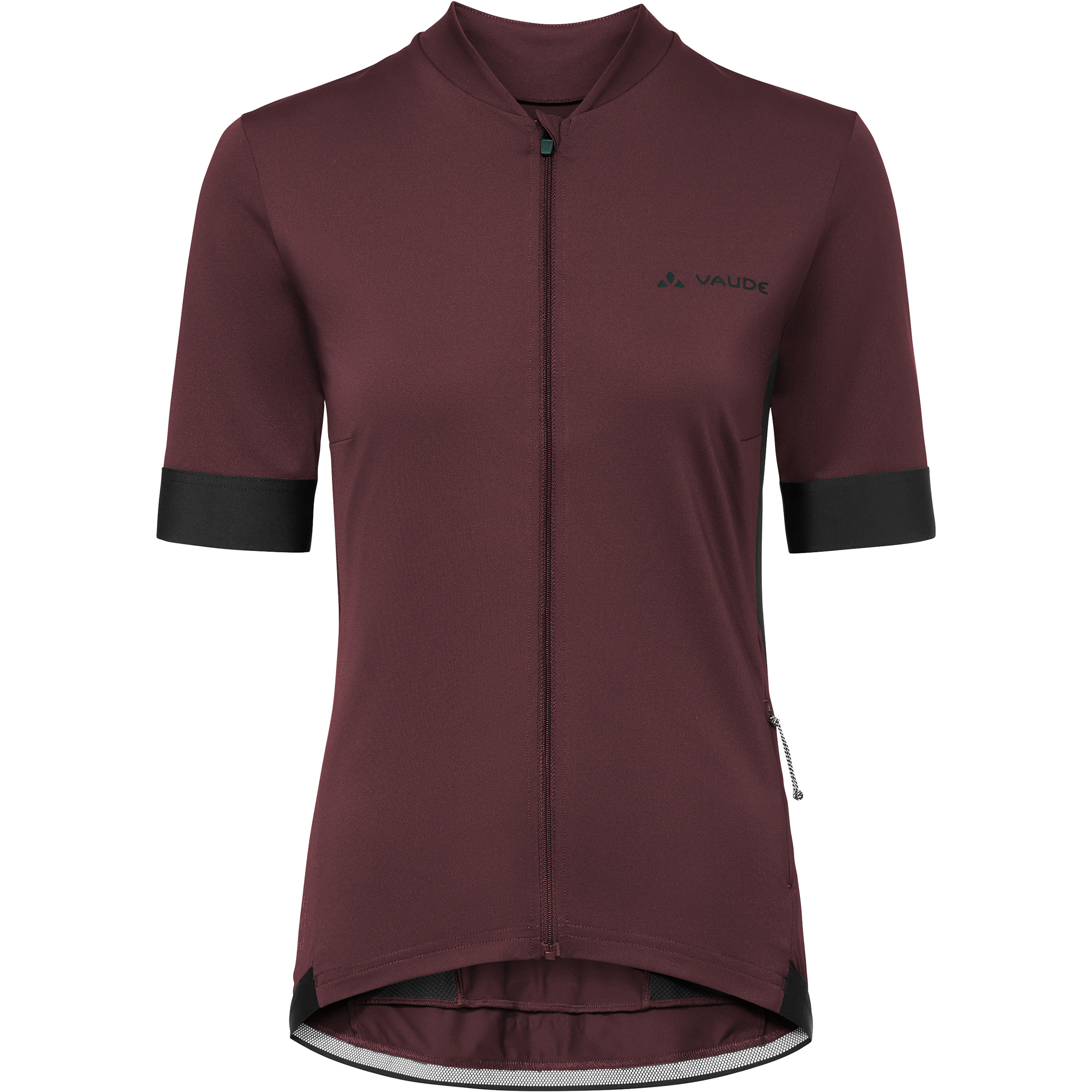 Vaude Kuro II Radtrikot Damen Radtrikots rot Größe L Gravel Elastisch
