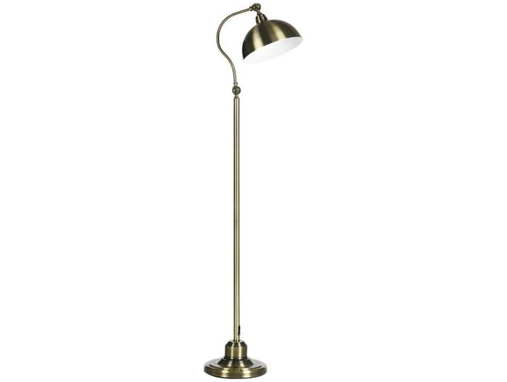 Homcom Stehlampe mit E27 Fassung, Schlafzimmer, Bronzefarben, Metall, 25.5x152x42 cm, Lampen & Leuchten, Innenbeleuchtung, Stehlampen
