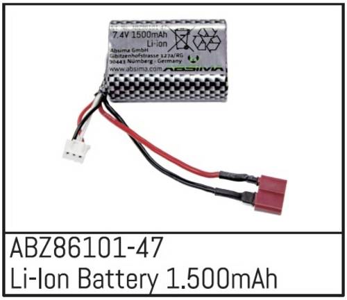 Absima Modellbau-Akkupack (LiIon) 7.4V 1500 mAh Zellen-Zahl: 3 T-Buchse
