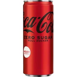 Coca Cola Zero Sugar 24x 0,33 Liter Dose (EINWEG)