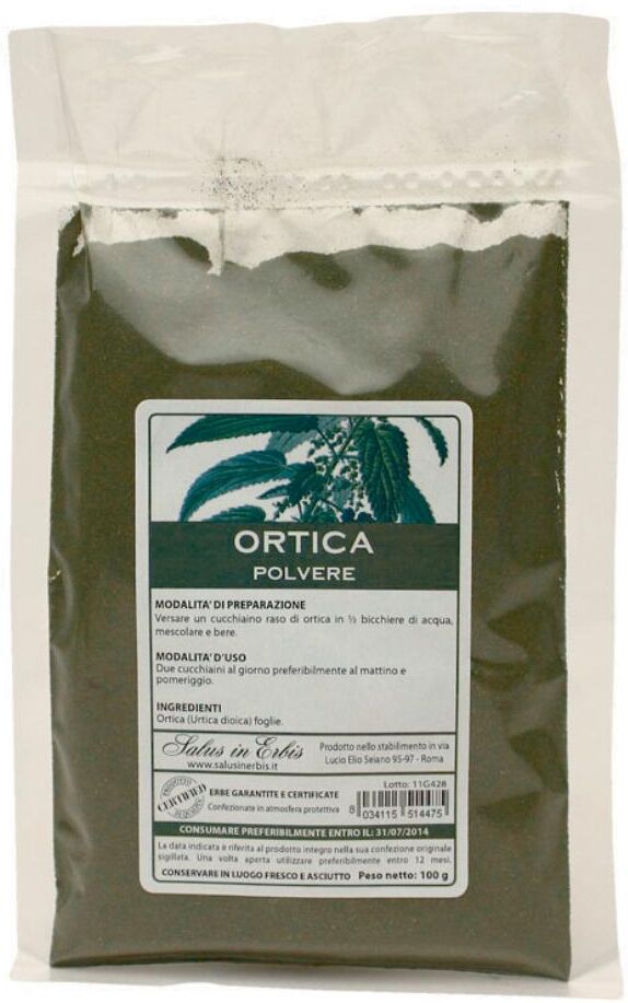 SALUS IN ERBIS Srl ORTICA FOGLIE POLVERE 100G