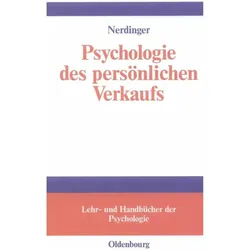 Psychologie des persönlichen Verkaufs, Fachbücher von Friedemann Nerdinger