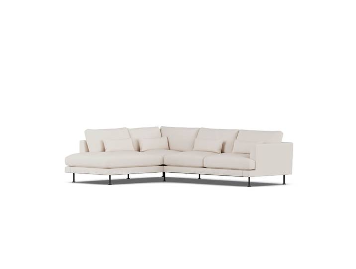 1898 Canapé Bredhult Same Off White 6671-acier noir, 3 places A2