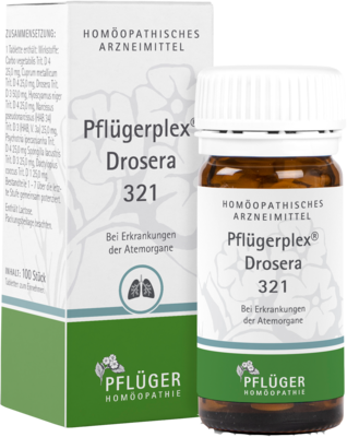 Homöopathisches Laboratorium Alexander Pflüger GmbH & Co. KG PFLÜGERPLEX Drosera 321 Tabletten 100 St 04301684