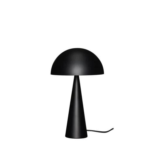 Hubsch Mush tafellamp matt black - 962060