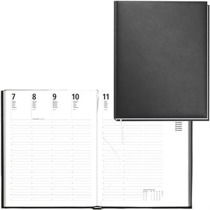 Geiger Buchkalender Diplomat, Jahr 2026, A4, Wochenplaner, 1 Woche = 2 Seiten