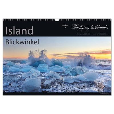 Island Blickwinkel 2026 (Wandkalender 2026 DIN A3 quer), CALVENDO Monatskalender