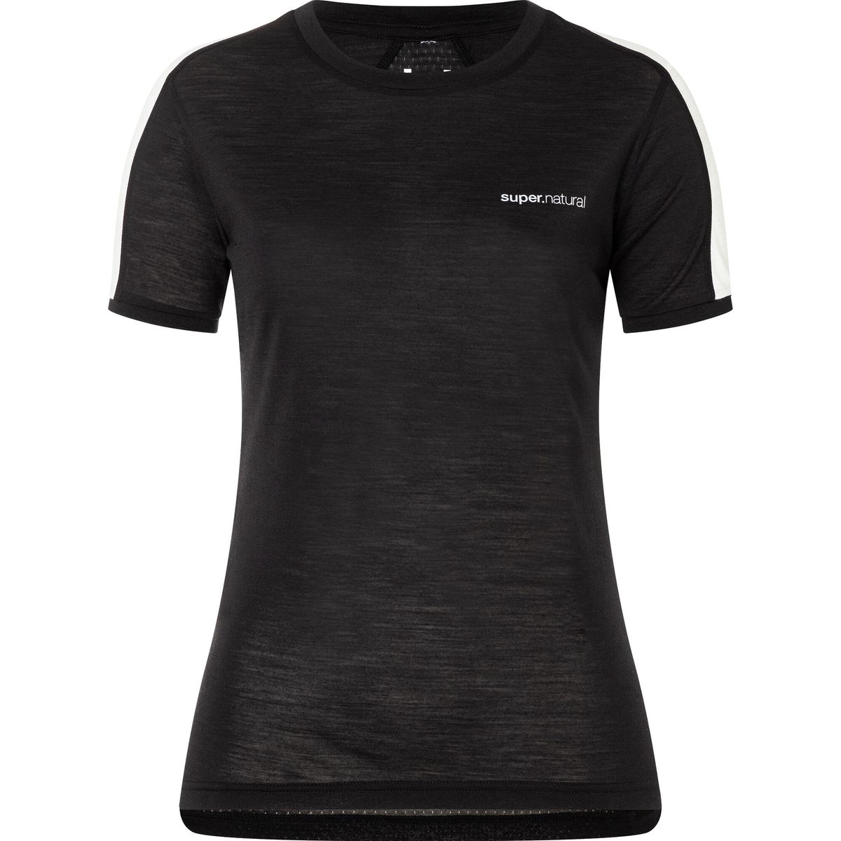 Super.Natural W Alarm Running Tee jet black (872) L SNW021890872L