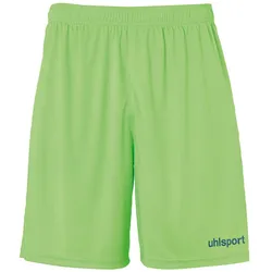 uhlsport Center II Shorts ohne Innenslip flash grün/petrol 164