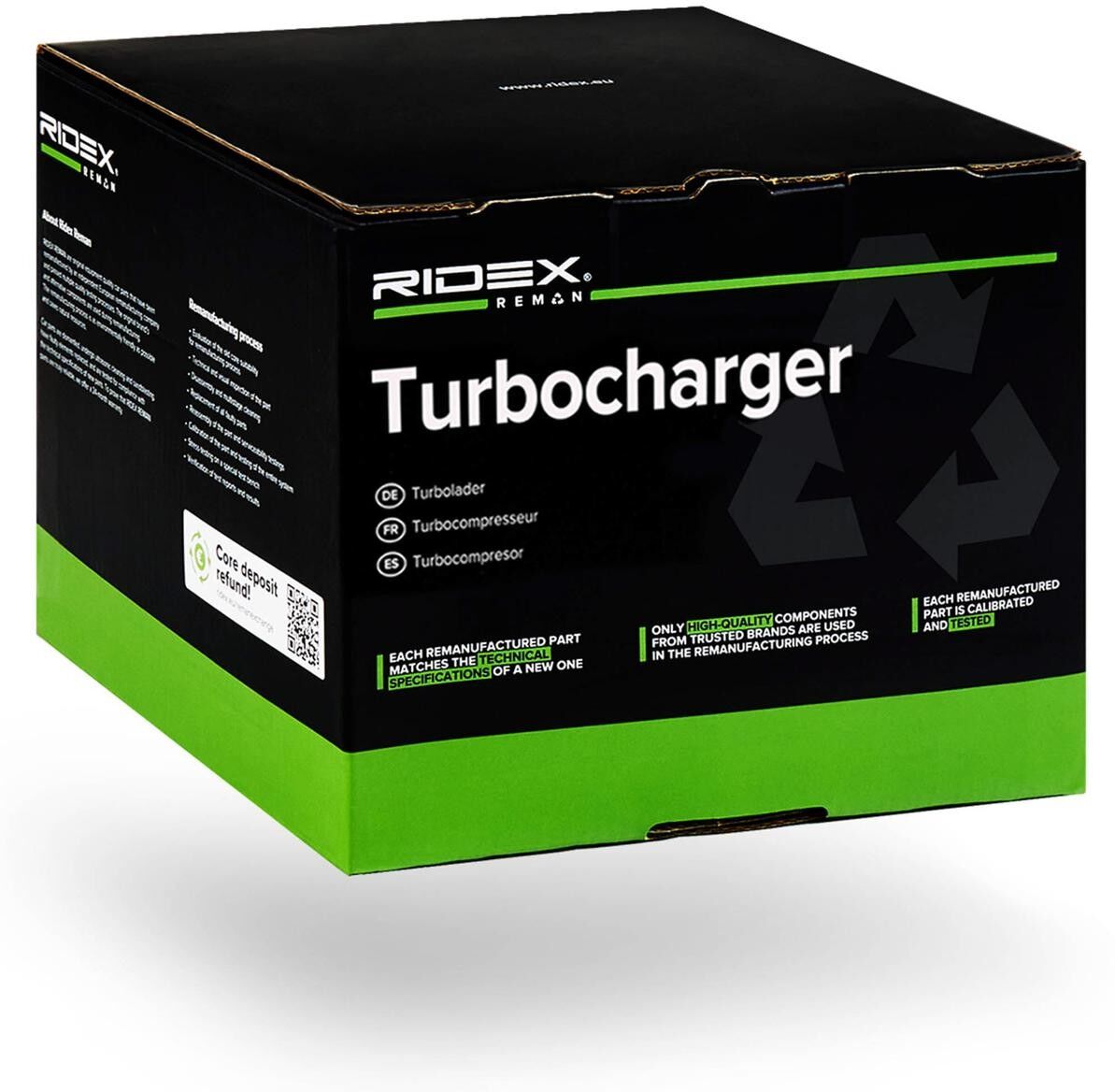 RIDEX REMAN 2234C0344R Turbolader