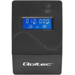 Qoltec 53980 UPS Monolith 1000VA 600W (1000 VA, 600 W, Line-Interaktiv USV), USV
