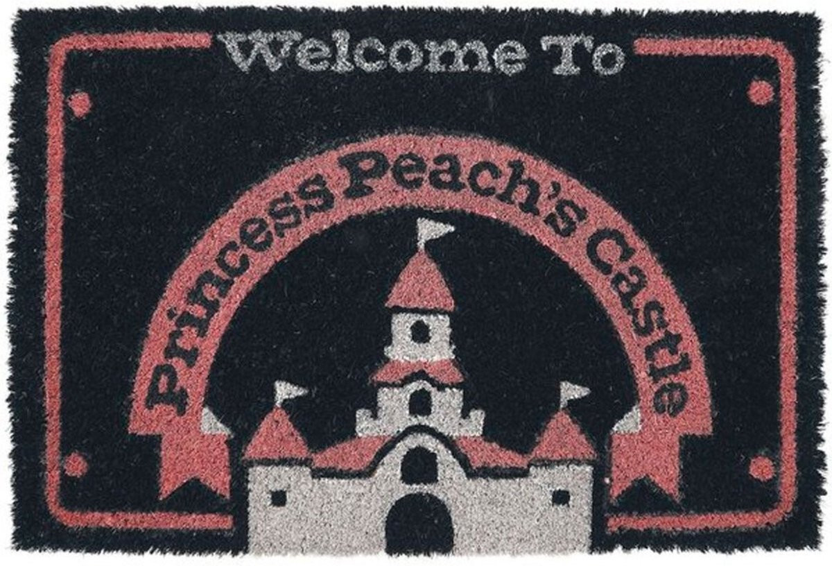 Super Mario Peach's Castle Welkom Deurmat