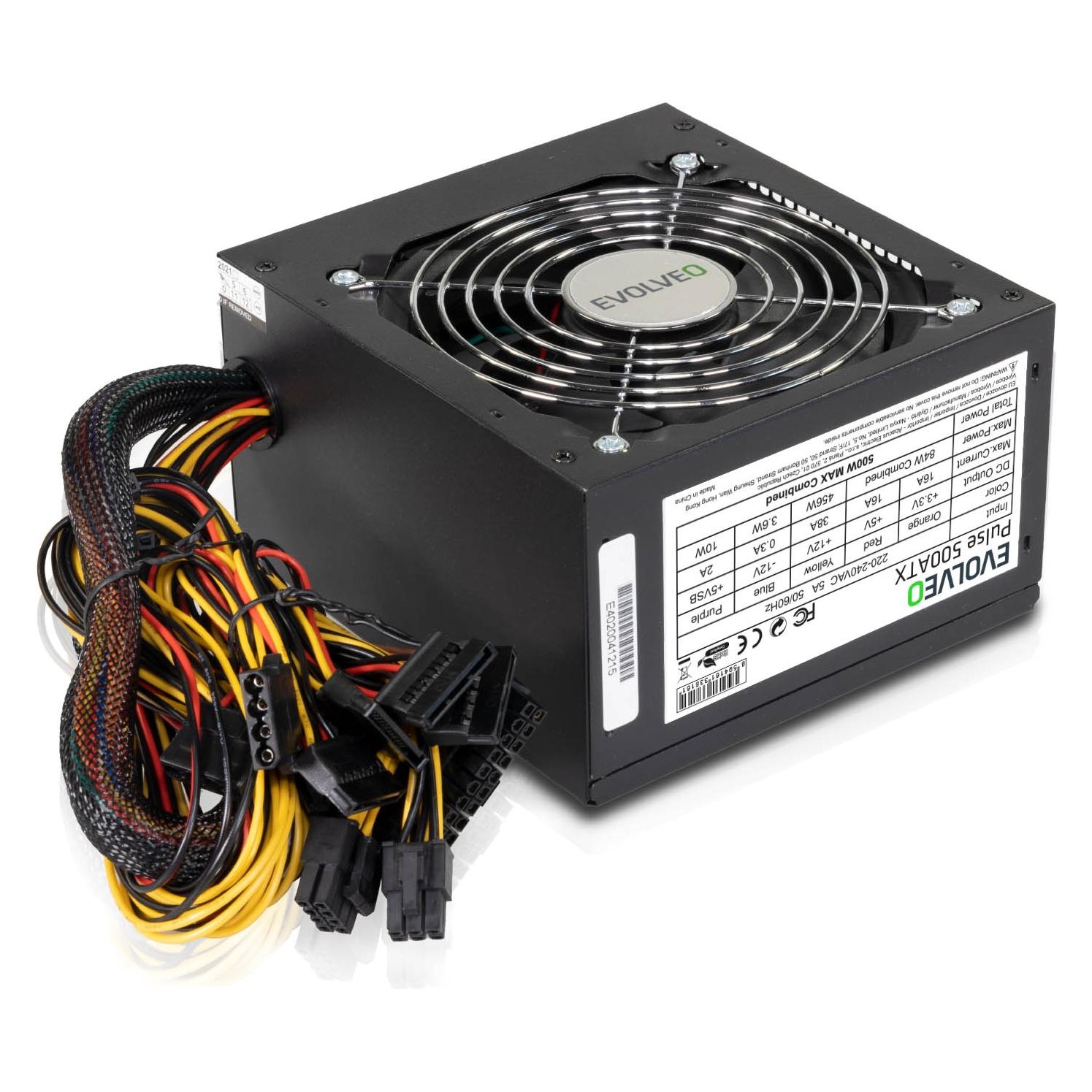Evolveo /500W/ATX/Bulk (500 W) (EP500PP12B)