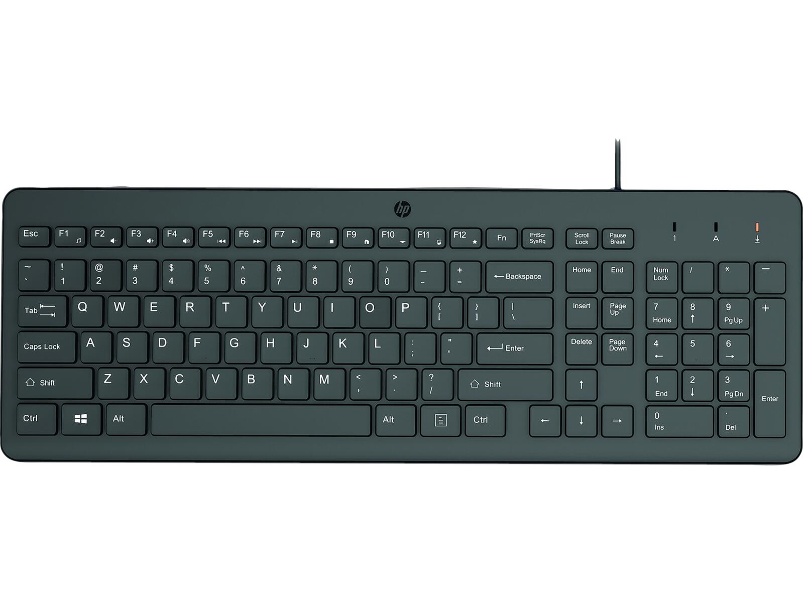 HP Inc. HP 150 Kabelgebundene Tastatur 664R5AA#ABD