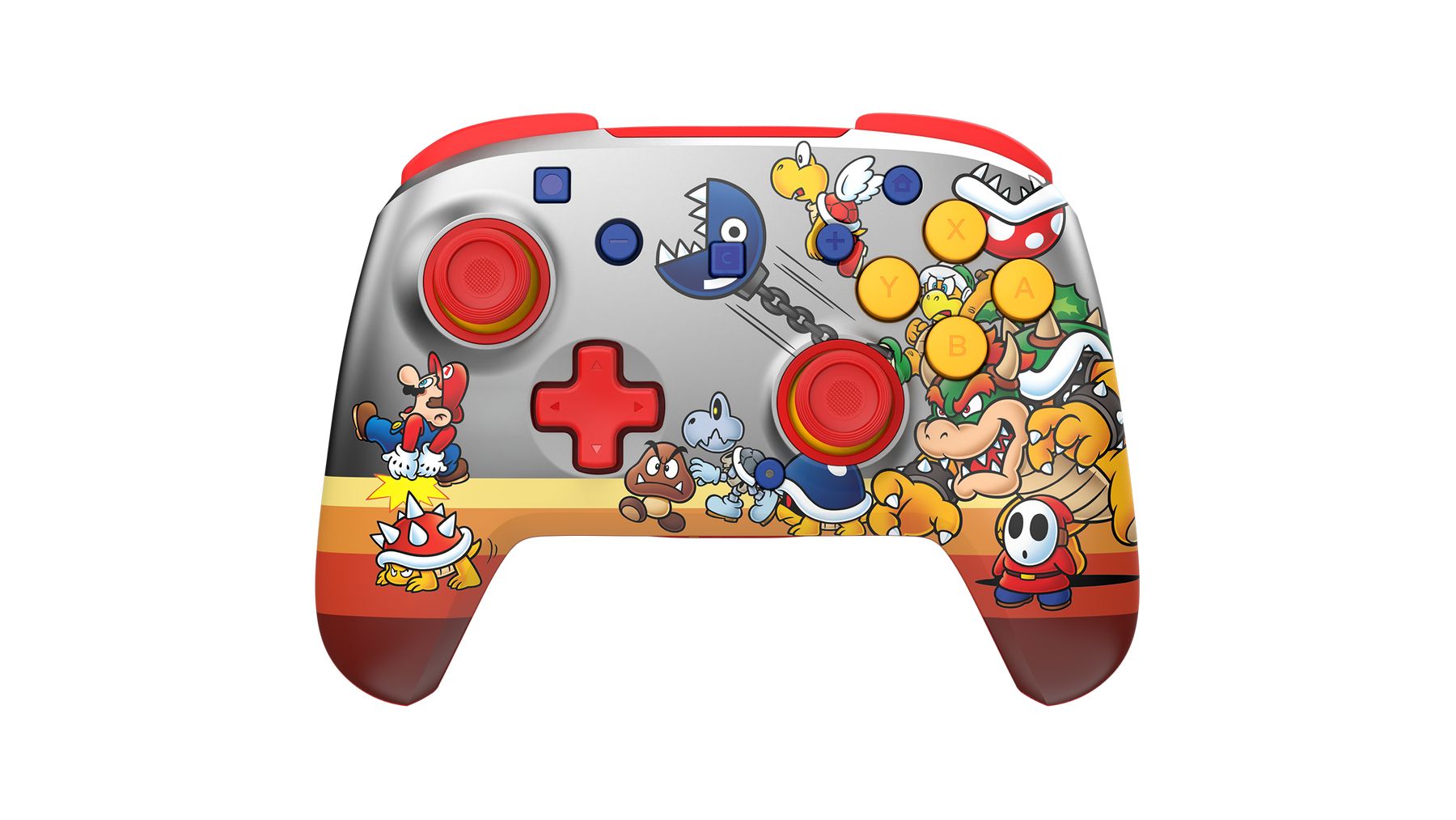 Turtle Beach Rematch Wireless Controller Super Mario: Koopa Troop Digital Gamepad für Nintendo Switch, Nintendo Switch 2, Nintendo Switch Lite, Nintendo Switch OLED (Mehrfarbig) TBC-8105-65