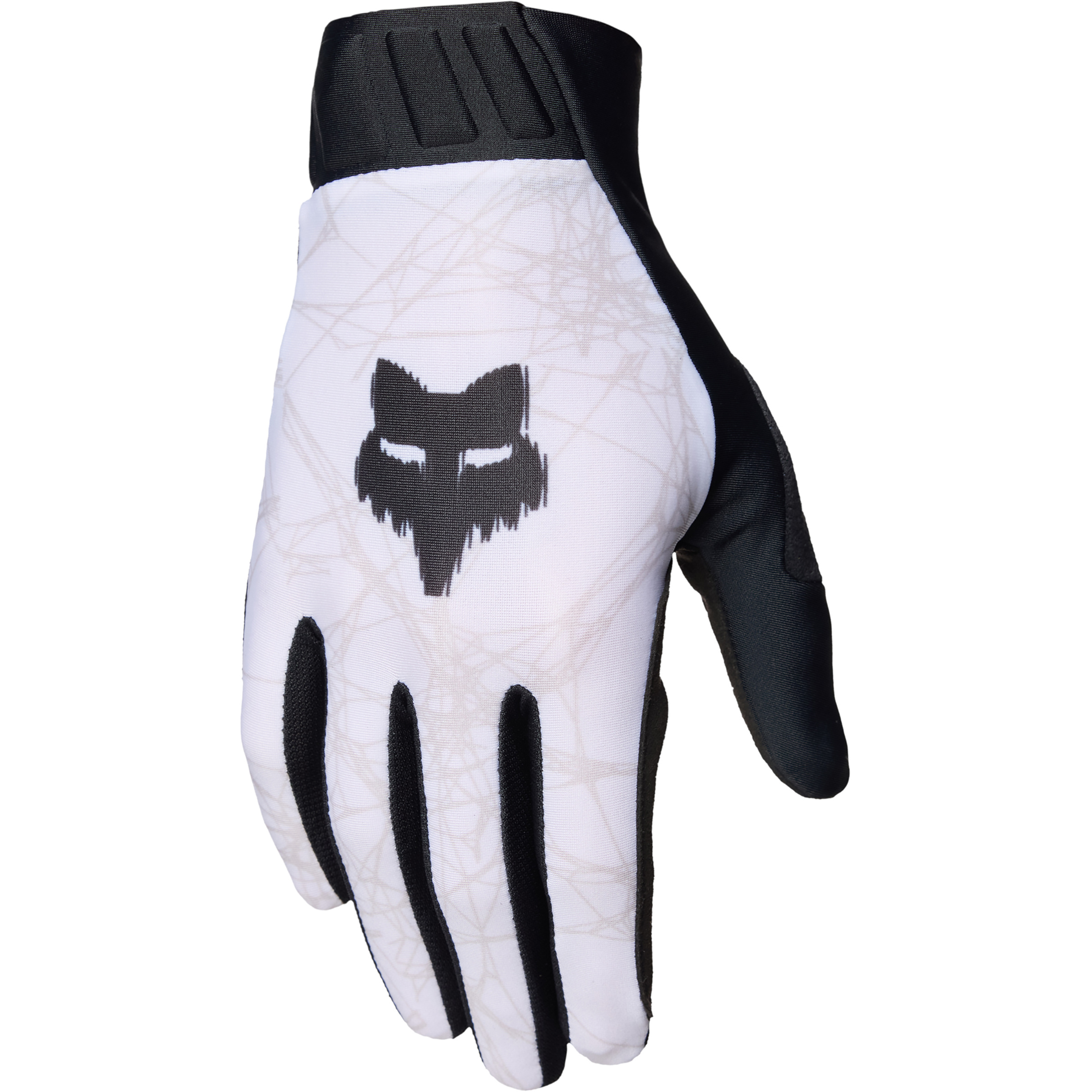 Fox Flexair Diffuse SE Fingerhandschuhe weiss Größe L Mountainbike Widerstandsfähig