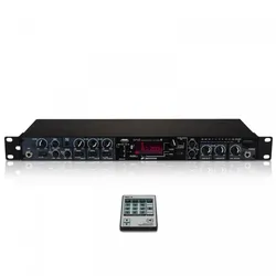 JB Systems - B4.2 MEDIAMIX, Audiomixer mit 2 Zonen, Radio, Bluetooth und USB-Player
