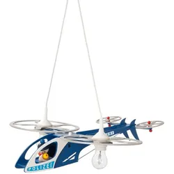 ELOBRA kids Kinderlampe Polizei Helikopter Lack