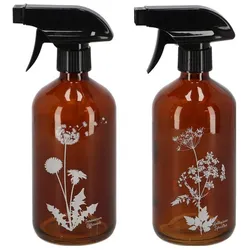 Esschert Design, Sprühflasche, Sprühflasche Wildblume braun S (0.50 l)