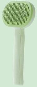 Friendly Fresh Finds Blue Cat Short Muppet Cleaning Hair Removal Comb Perfect Grooming Brush For Cats And Dogs green