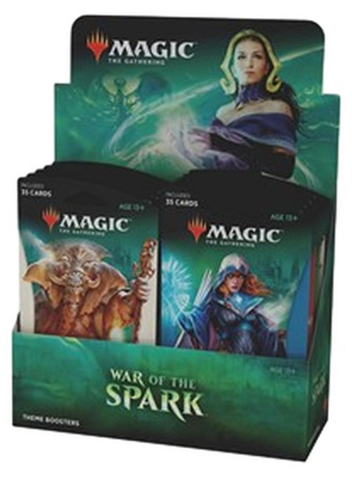 Wizards of the Coast Magic: The Gathering War of the Spark Theme Booster Box