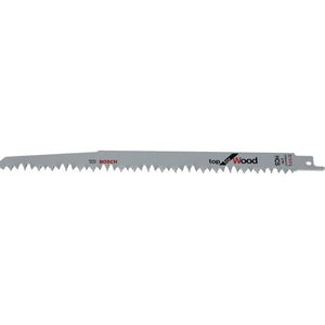 Bosch Säbelsägeblatt Top for Wood S 1531 L, 240mm, für Grob- und lebendes Holz, 5 Stück
