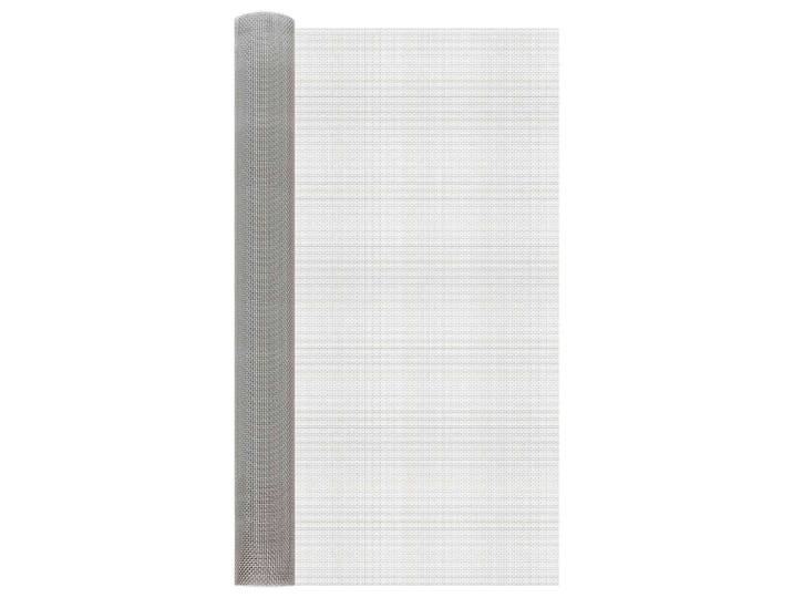 vidaXL Mesh Bildschirm 100 x 1000 cm 6 Mesh Edelstahl 201 Silber
