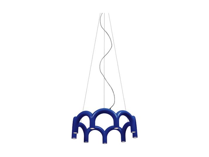 Oblure Suspension Arch Circle Bleu, Ø76 cm