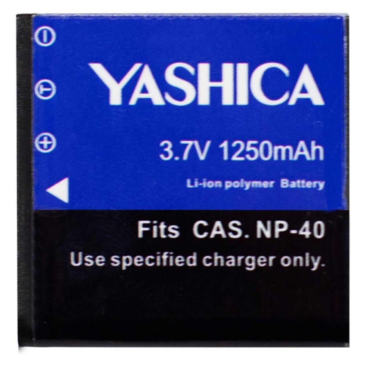 Yashica Li-ion Battery 3.7V / 1250mAh (NP-40) for City100 & City200 (Kamera Akku) (YAS NP-40)