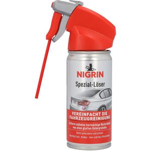 Nigrin Lackreiniger 72243, Speziallöser, für Lack und glatte Flächen, Spray 100ml