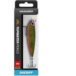 Lieblingsköder Topwater Pencil (Sheriff), Sheriff, 8,5cm