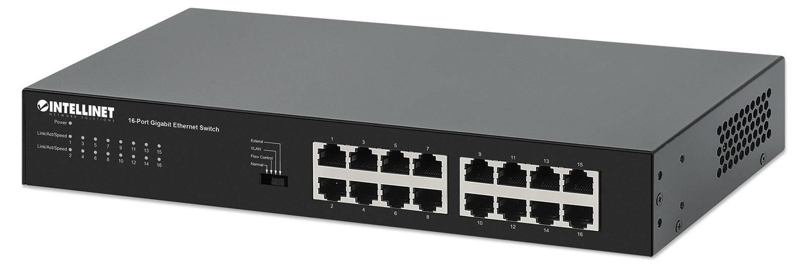Intellinet 561815 Gigabit Ethernet Switch voor rackmontage
