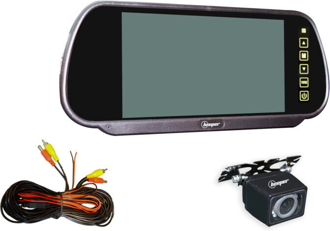 Kit Vidéo De Recul Avec Écran Rétroviseur 7 Beeper - Cc1-n