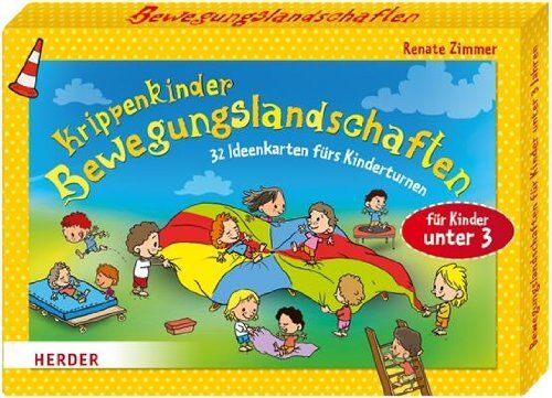 Renate Zimmer - Krippenkinder - Bewegungslandschaften: 32 Ideenkarten fürs Kinderturnen - Preis vom 05.10.2026 03:47:11 h