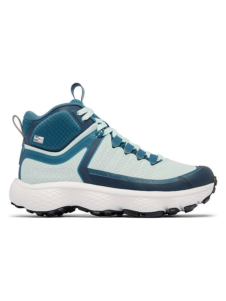 Columbia Trekkingschuhe "Escape Thrive Titanium Mid" in Türkis - 38