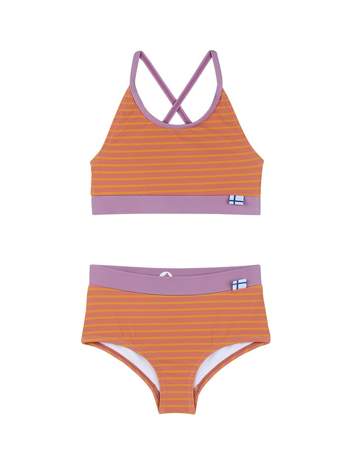 finkid Bikini "Bikinit" in Orange/ Lila - 110/120