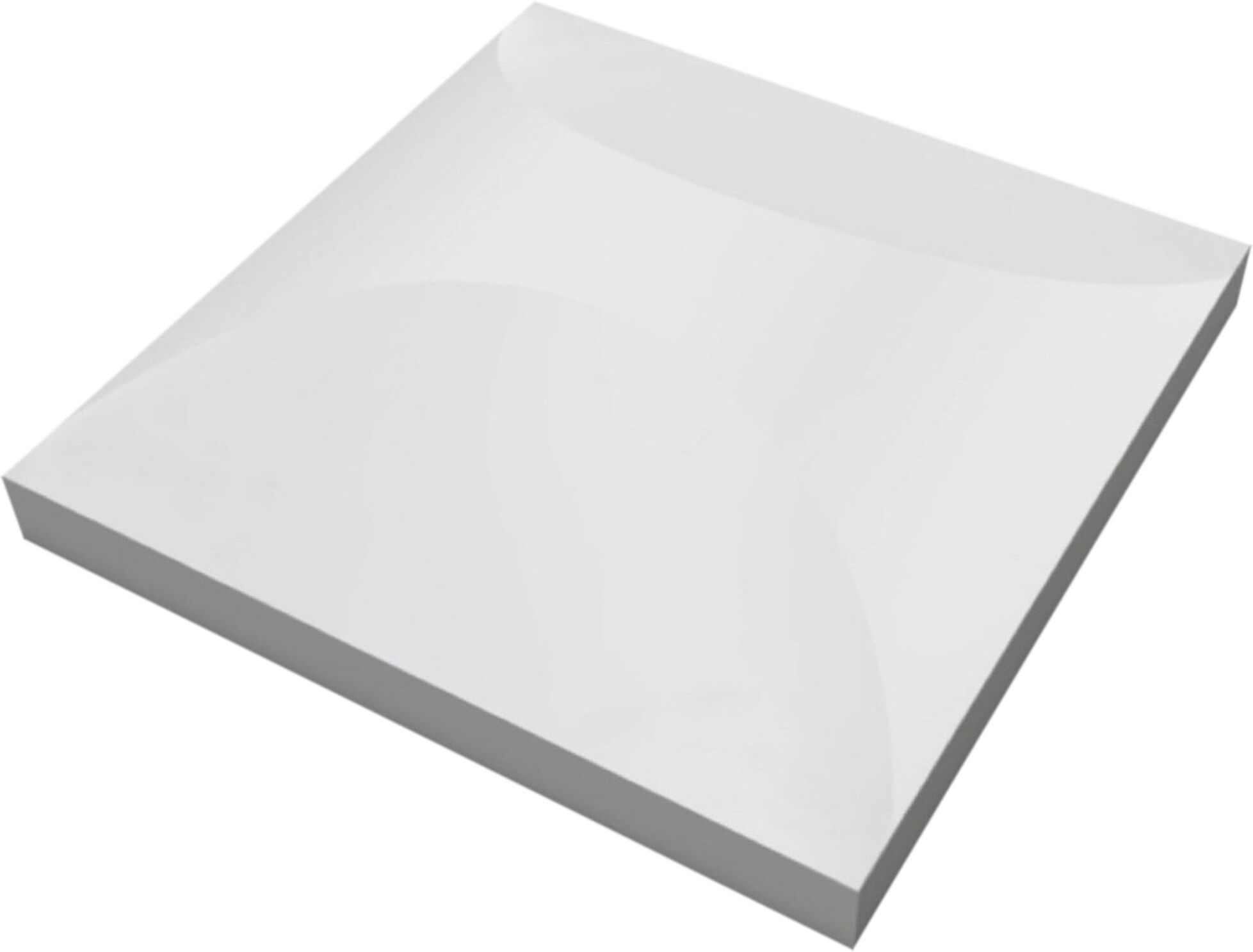 Wentex 3d-Dekopaneel Seg Stretch-Stoff Für 3d-Dekopaneel – Weiß – 100 X 100 Cm