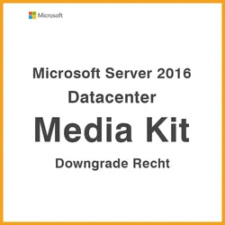Microsoft Server 2016 Datacenter Media Kit | Downgraderecht