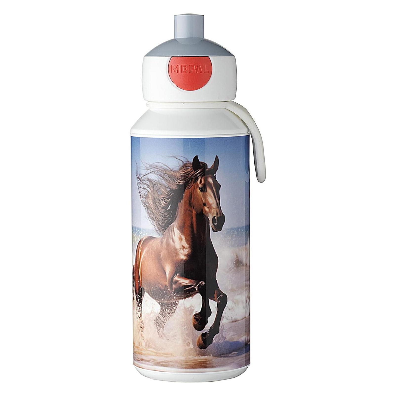 Mepal Drinking Bottle Pop-up Campus - Drinking Bottle - Leak Proof Drink Bottle For School - BPA-f (0.40 l) (107410065401)